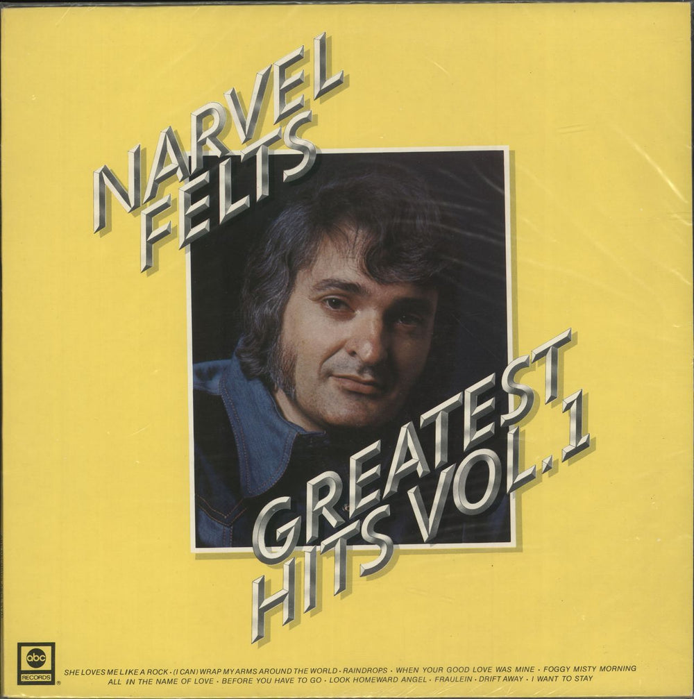 Narvel Felts Greatest Hits Vol.1 UK vinyl LP album (LP record) ABCL5170