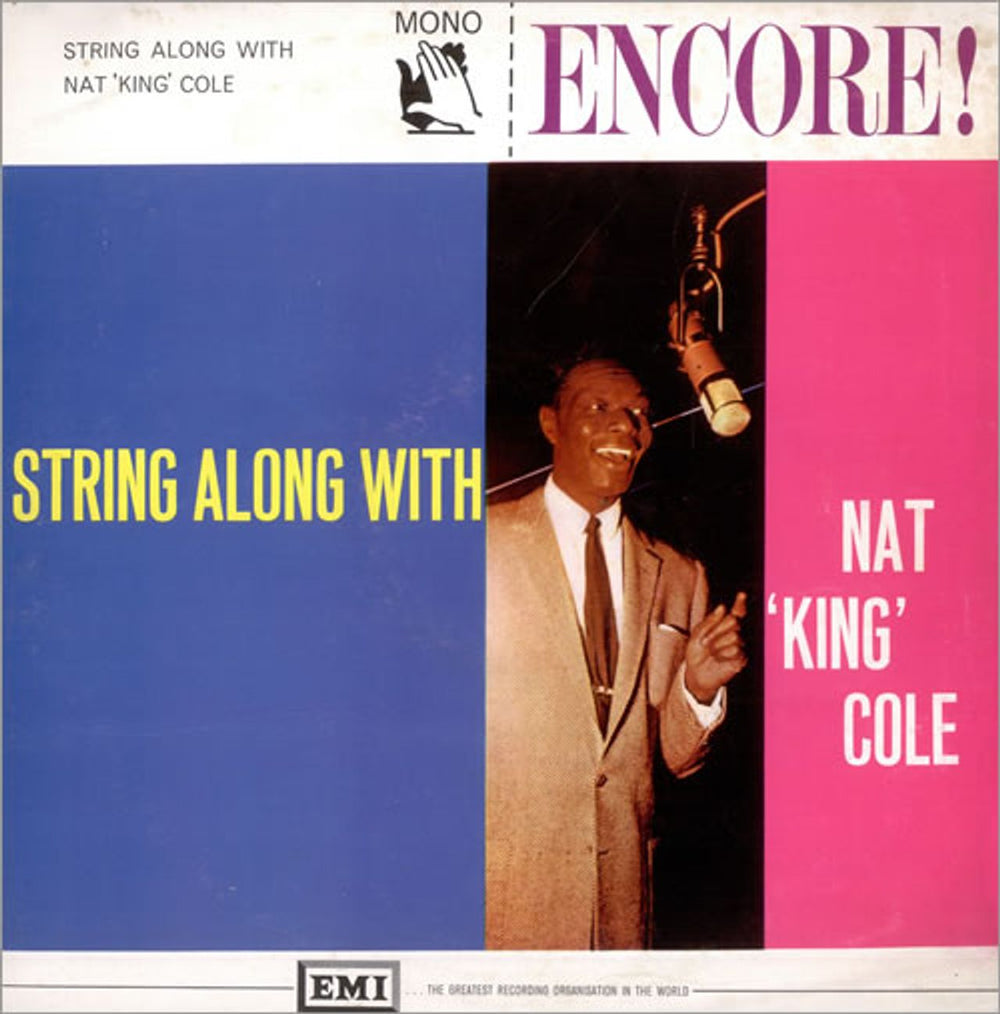 Nat King Cole String Along With Nat King Cole UK vinyl LP album (LP record) ENC102