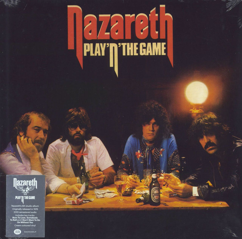 Nazareth Play 'N' The Game - Cream Vinyl - Sealed UK vinyl LP album (LP record) SALVO390LP