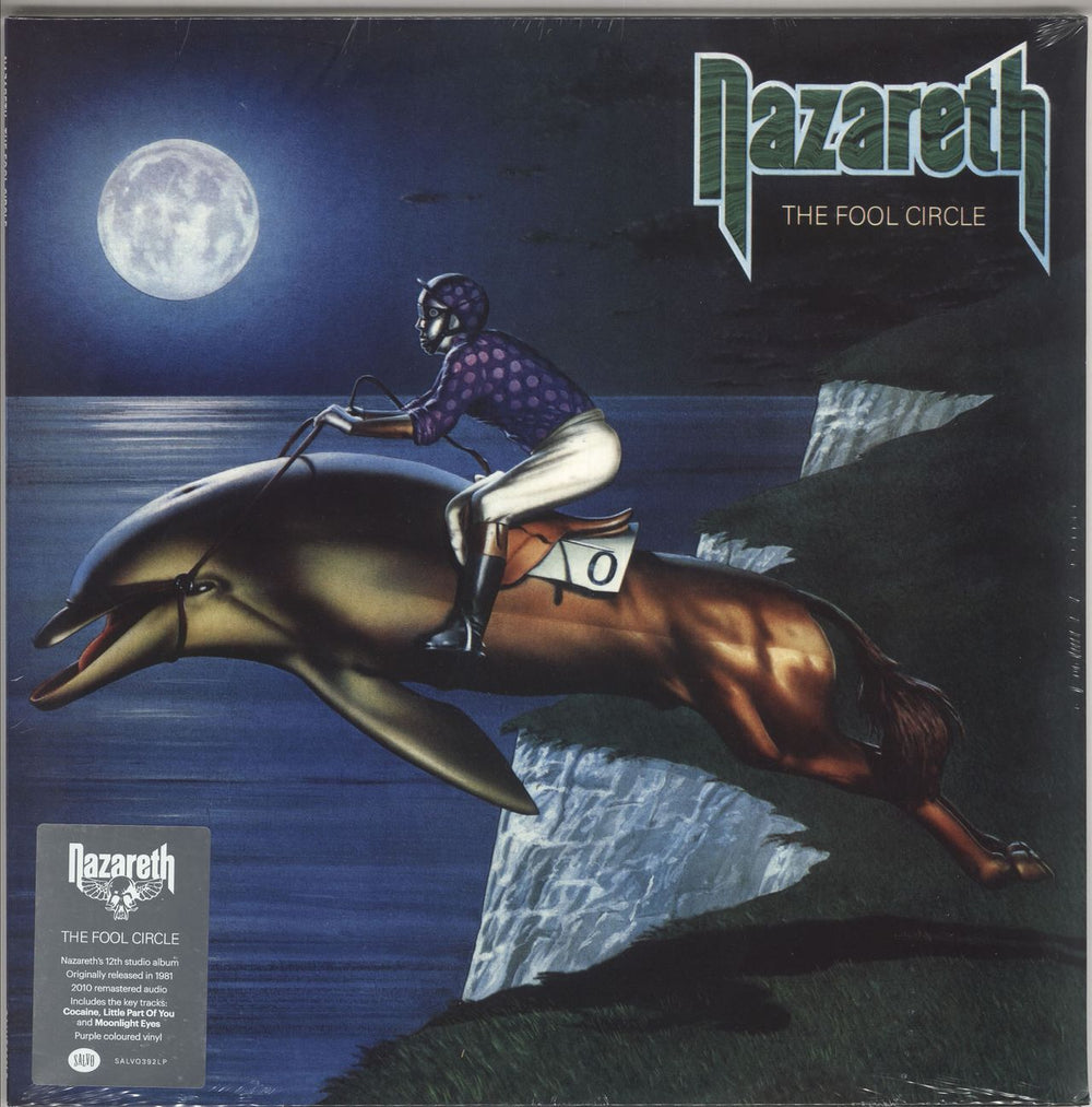 Nazareth The Fool Circle - Purple Vinyl - Sealed UK vinyl LP album (LP record) SALVO392LP