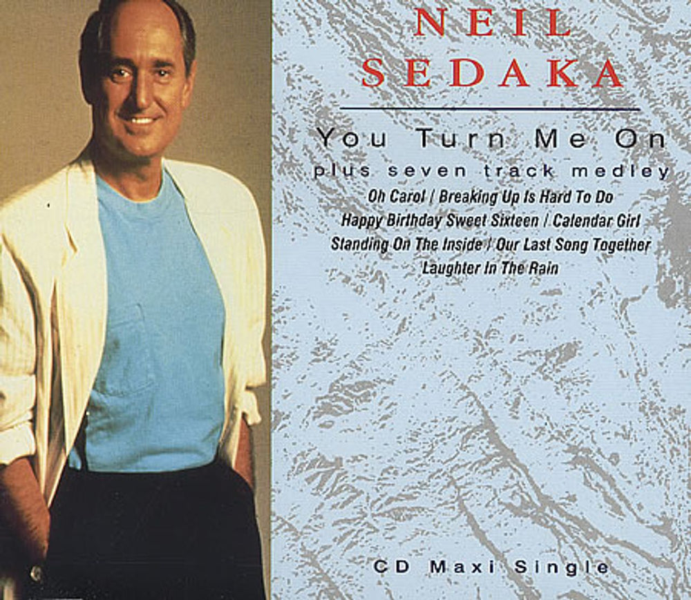 Neil Sedaka You Turn Me On UK CD single (CD5 / 5") PZCD201