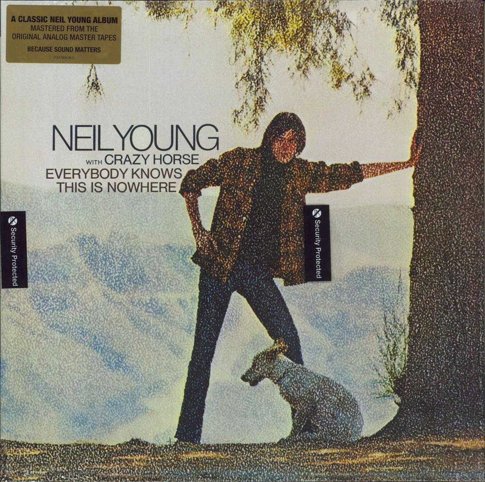 Neil Young Everybody Knows This Is Nowhere - 180gm - Sealed UK vinyl LP album (LP record) 9362-49786-7