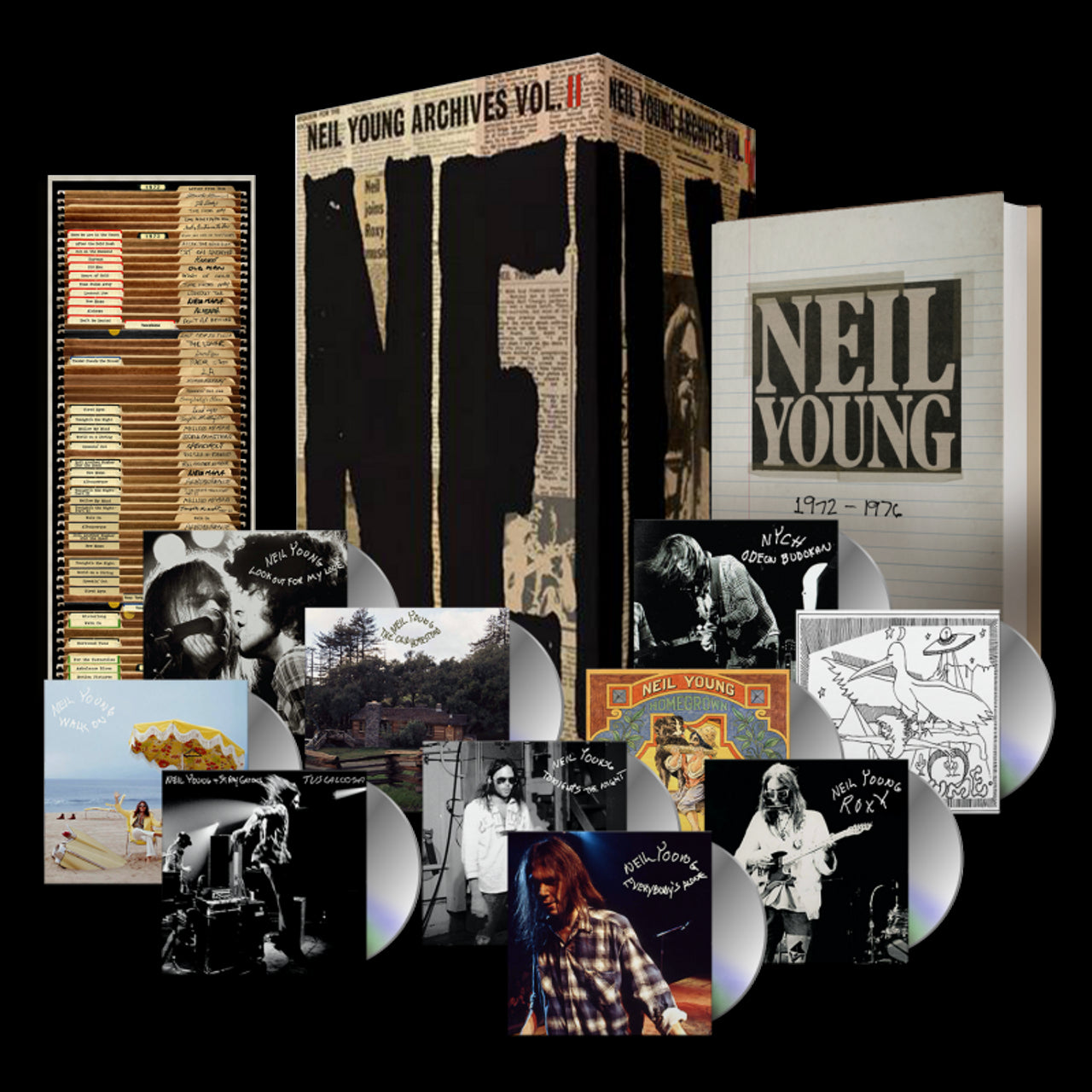 Neil Young Neil Young Archives Vol. II (1972-1976) UK Cd album box set