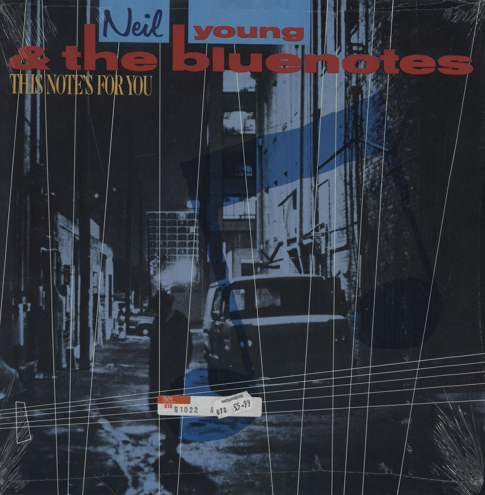 Neil Young This Note's For You - Shrink UK vinyl LP album (LP record) WX168