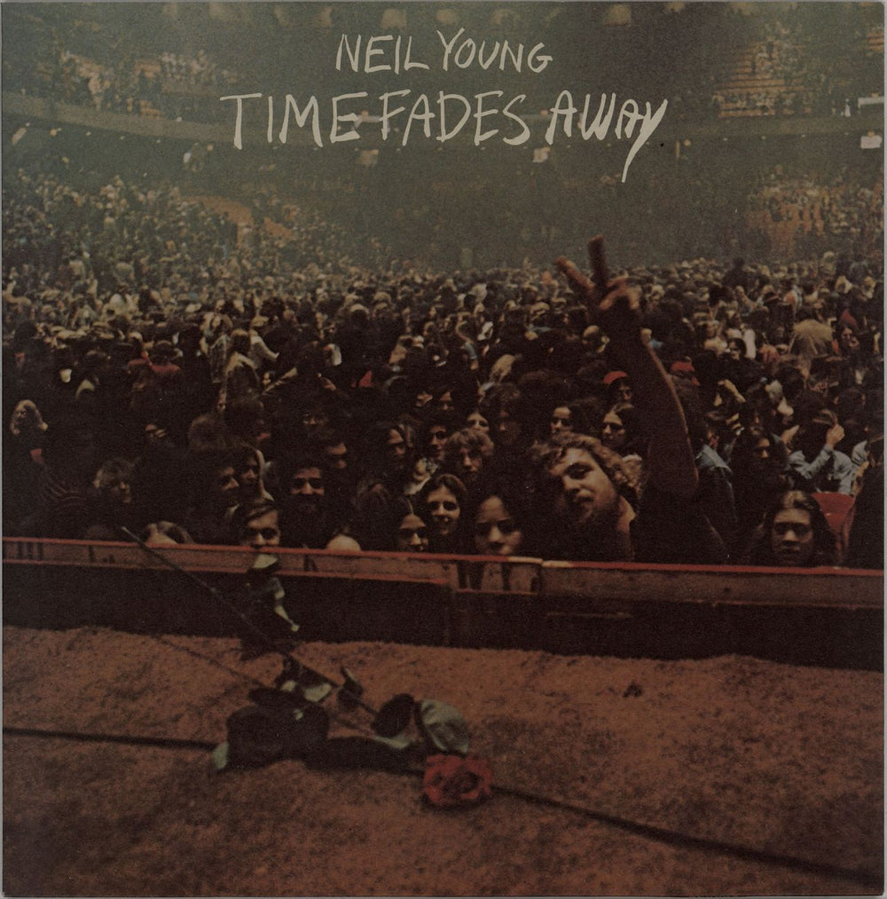 Neil Young Time Fades Away German vinyl LP album (LP record) REP54010