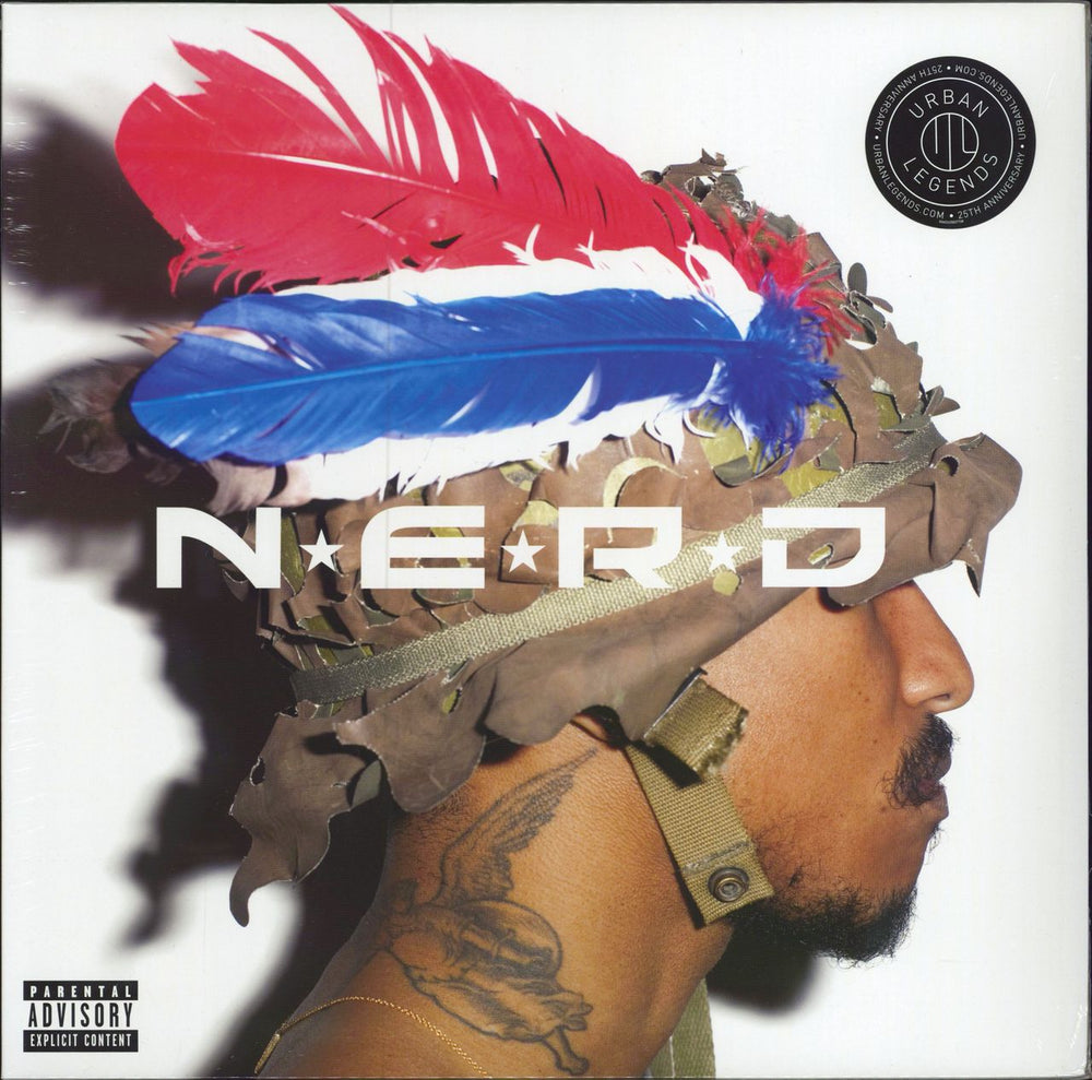 NERD Nothing - 180gm - Sealed UK 2-LP vinyl record set (Double LP Album) 00602435037738