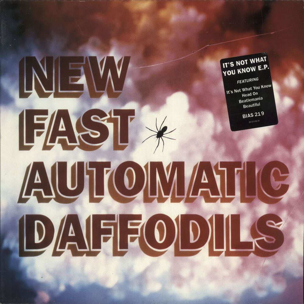 New Fast Automatic Daffodils It's Not What You Know E.P. UK 12" vinyl single (12 inch record / Maxi-single) BIAS219