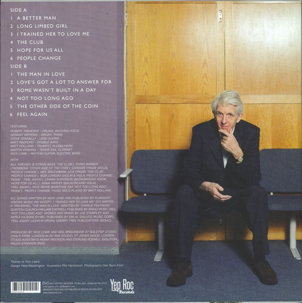 Nick Lowe At My Age US vinyl LP album (LP record) 634457210219