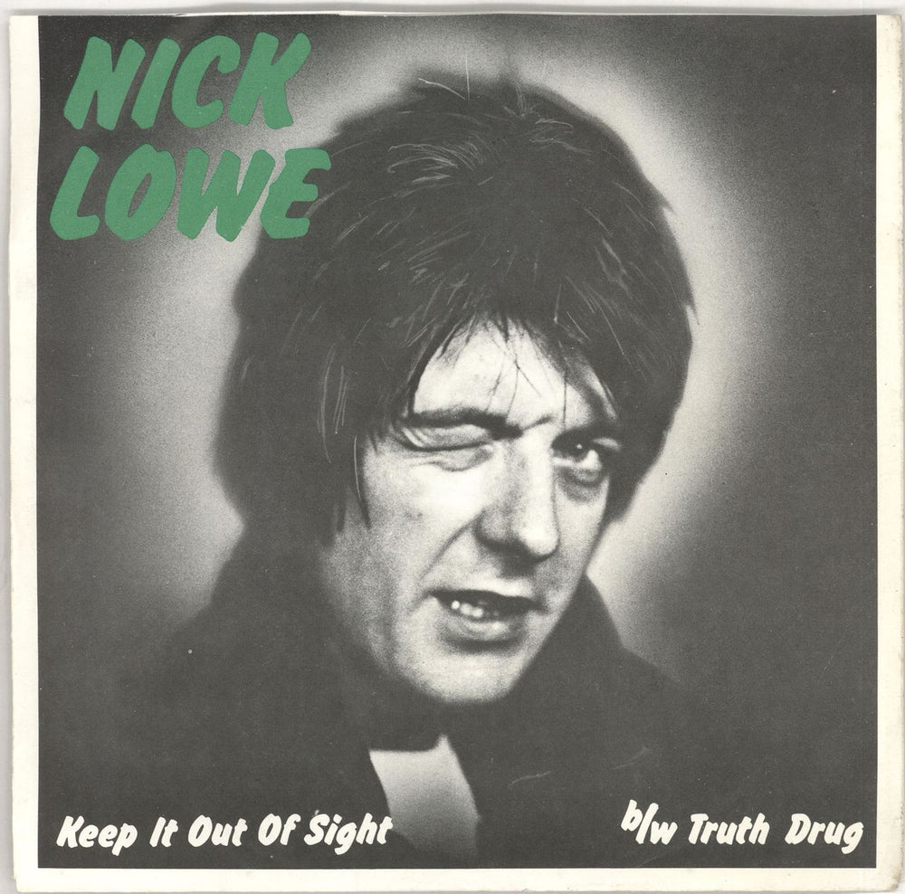 Nick Lowe Keep It Out Of Sight Dutch 7" vinyl single (7 inch record / 45) DYR45007