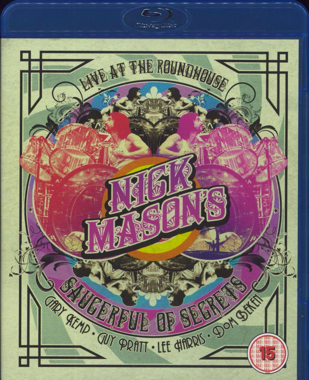 Nick Mason Live At The Roundhouse UK Blu Ray DVD 19075982749