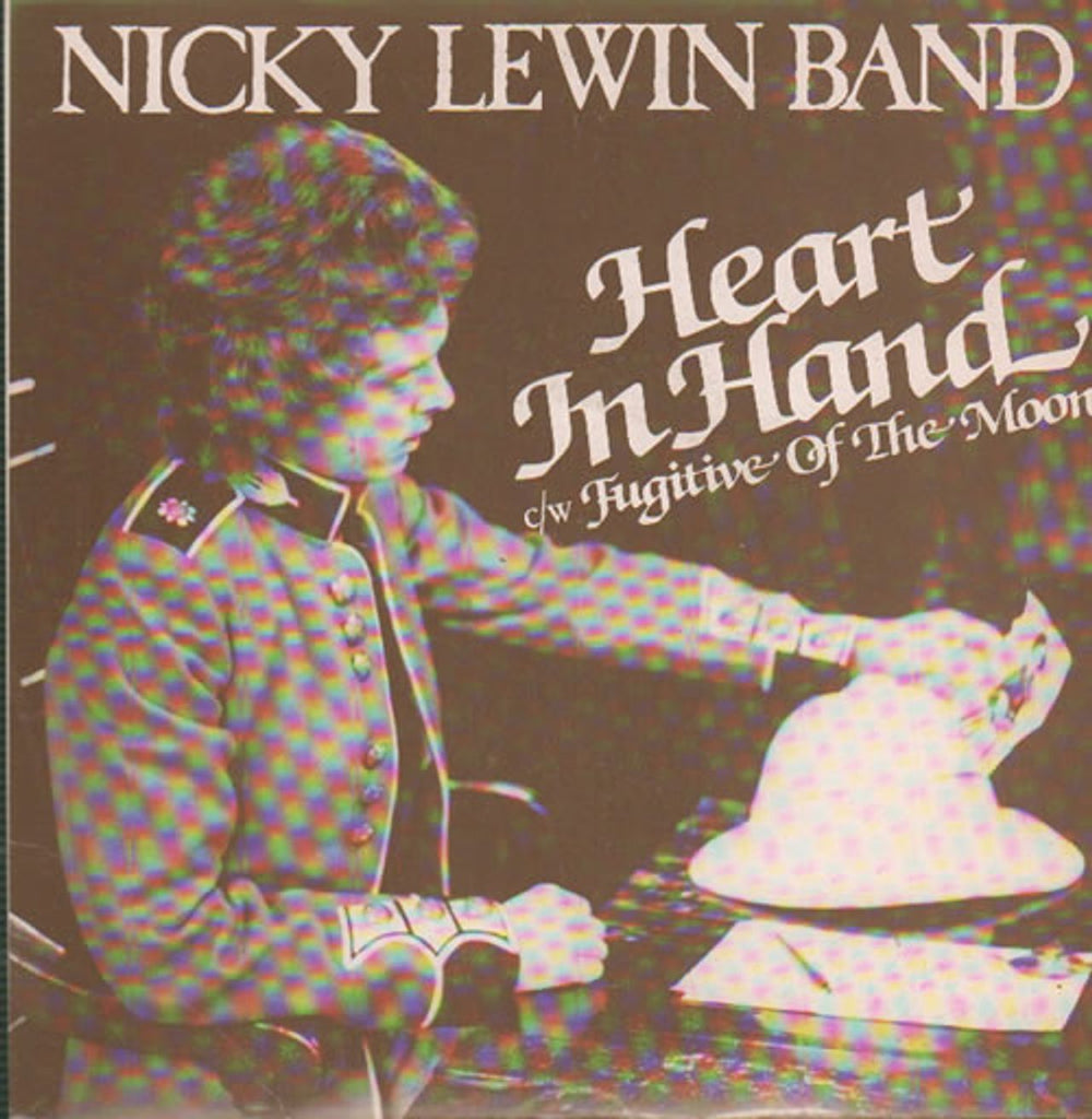 Nicky Lewin Band Heart In Hand UK 7" vinyl single (7 inch record / 45) CHROME1