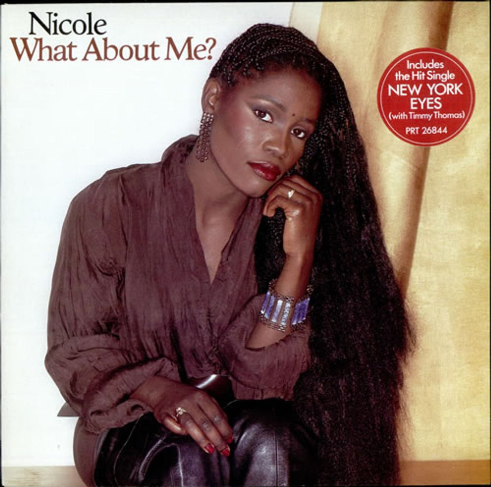 Nicole (UK) What About Me ? UK vinyl LP album (LP record) PRT26844