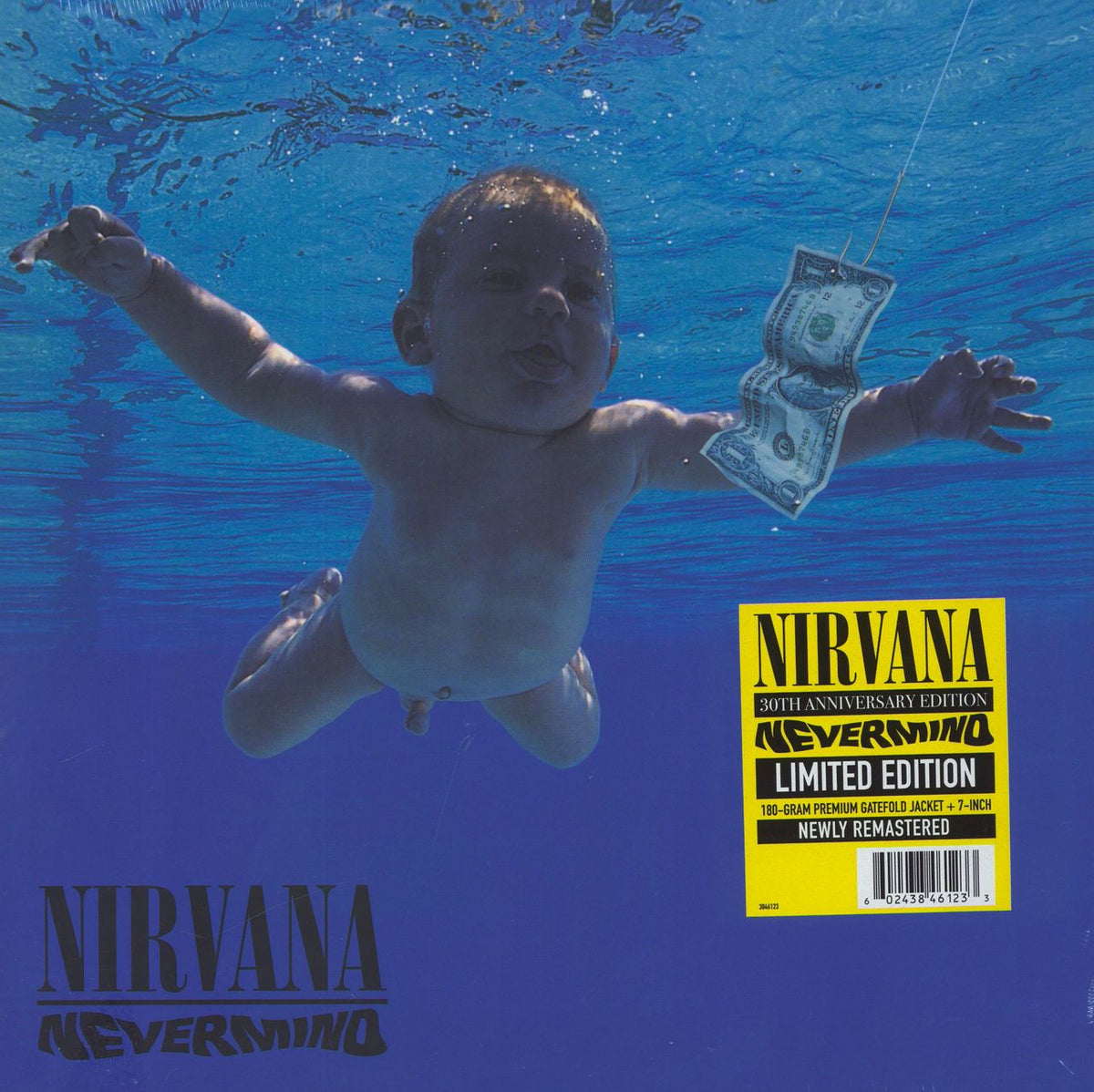 Nirvana (US) Nevermind + Bonus 7-inch - Newly Remastered - Sealed UK Vinyl  LP