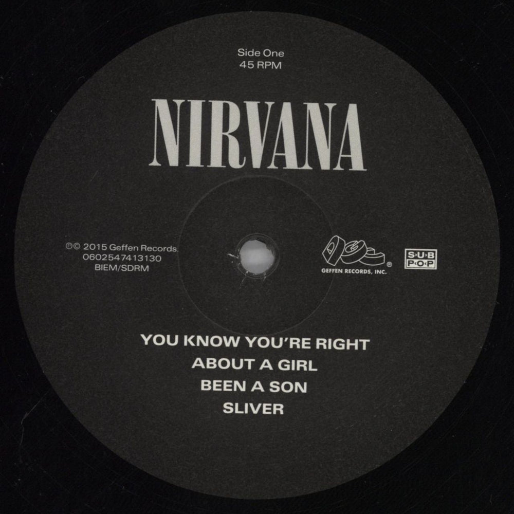 Nirvana (US) Nirvana - 180gram 45rpm UK 2-LP vinyl record set (Double LP Album) NIR2LNI822725