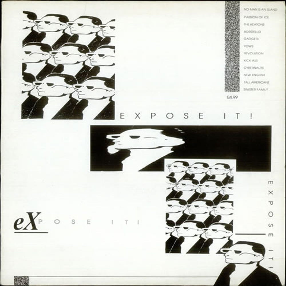 No-Man Expose It! UK vinyl LP album (LP record) GILP-2