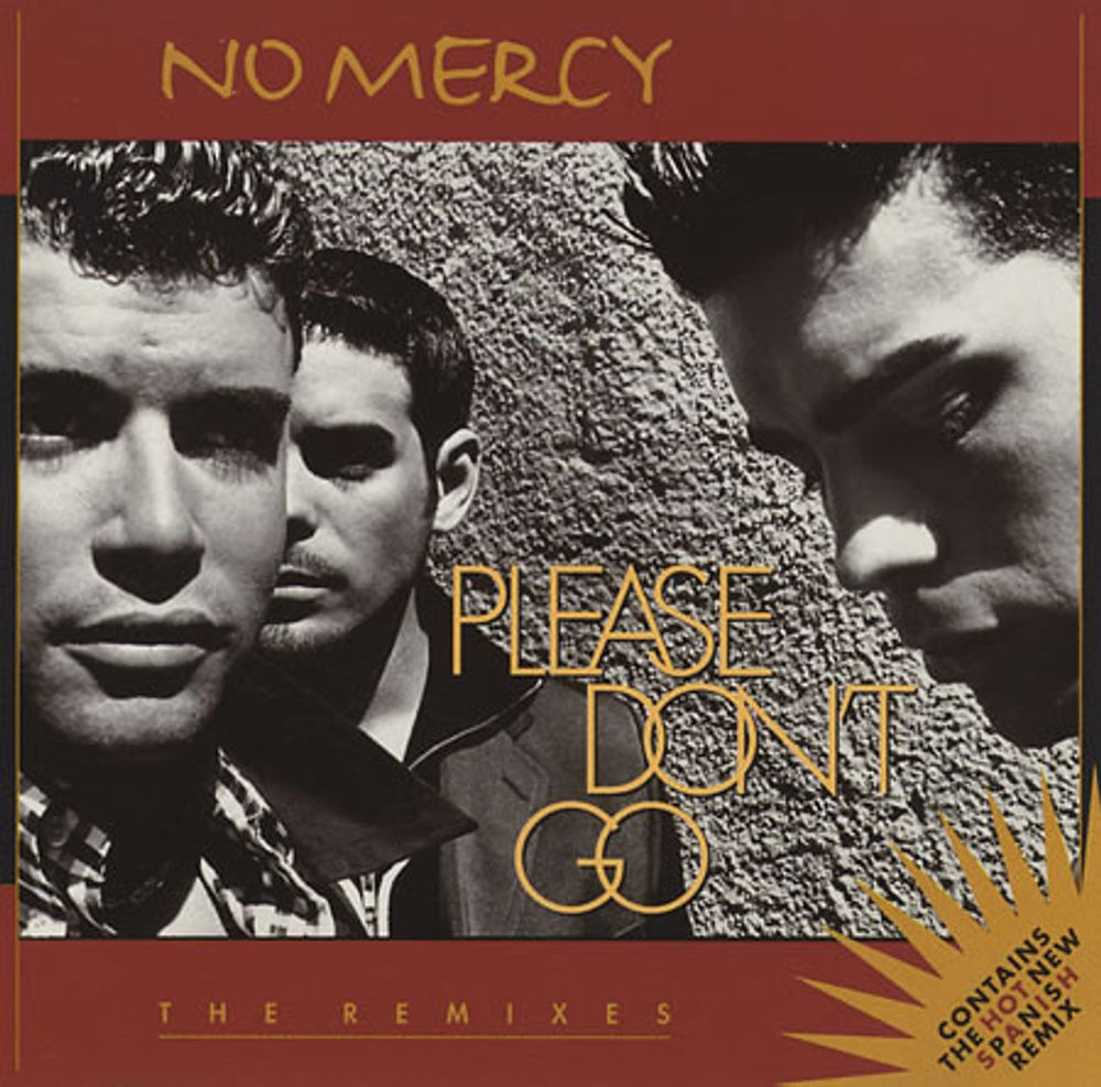 No Mercy Please Don't Go US CD single (CD5 / 5") 07822-13305-2