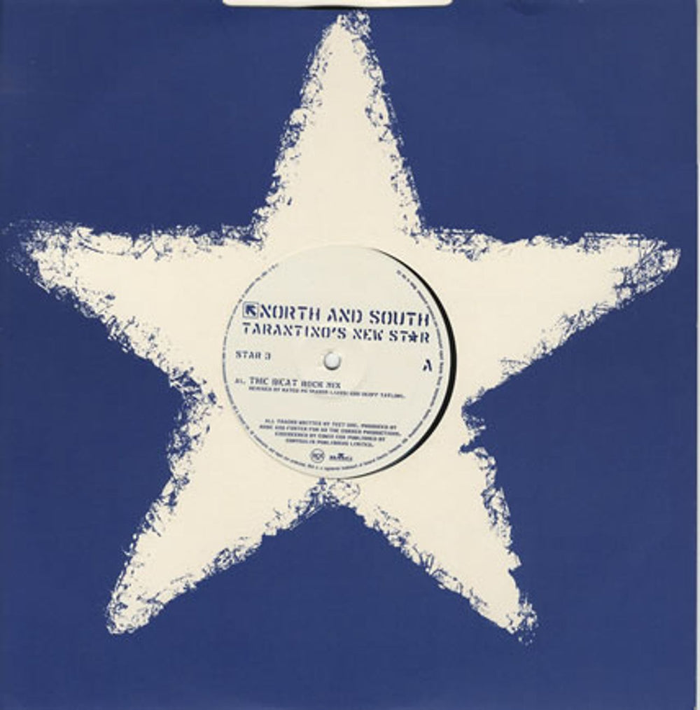 North & South Tarantino's New Star UK Promo 12" vinyl single (12 inch record / Maxi-single) STAR3