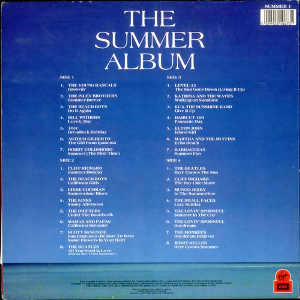 Now That's What I Call Music The Summer Album UK 2-LP vinyl record set (Double LP Album) N.W2LTH519993