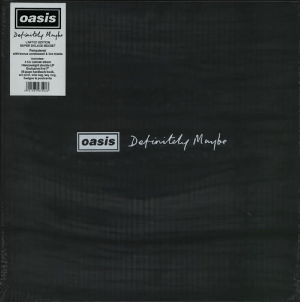 Oasis Definitely Maybe - Sealed UK Vinyl Box Set 5051961070033