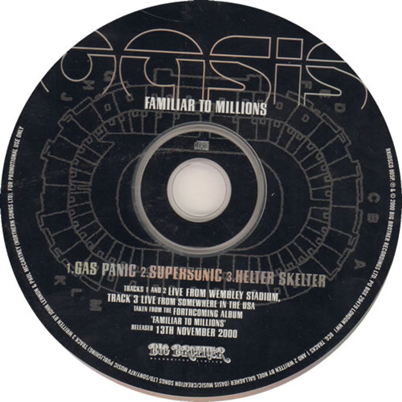 The Oasis Maxi-Single