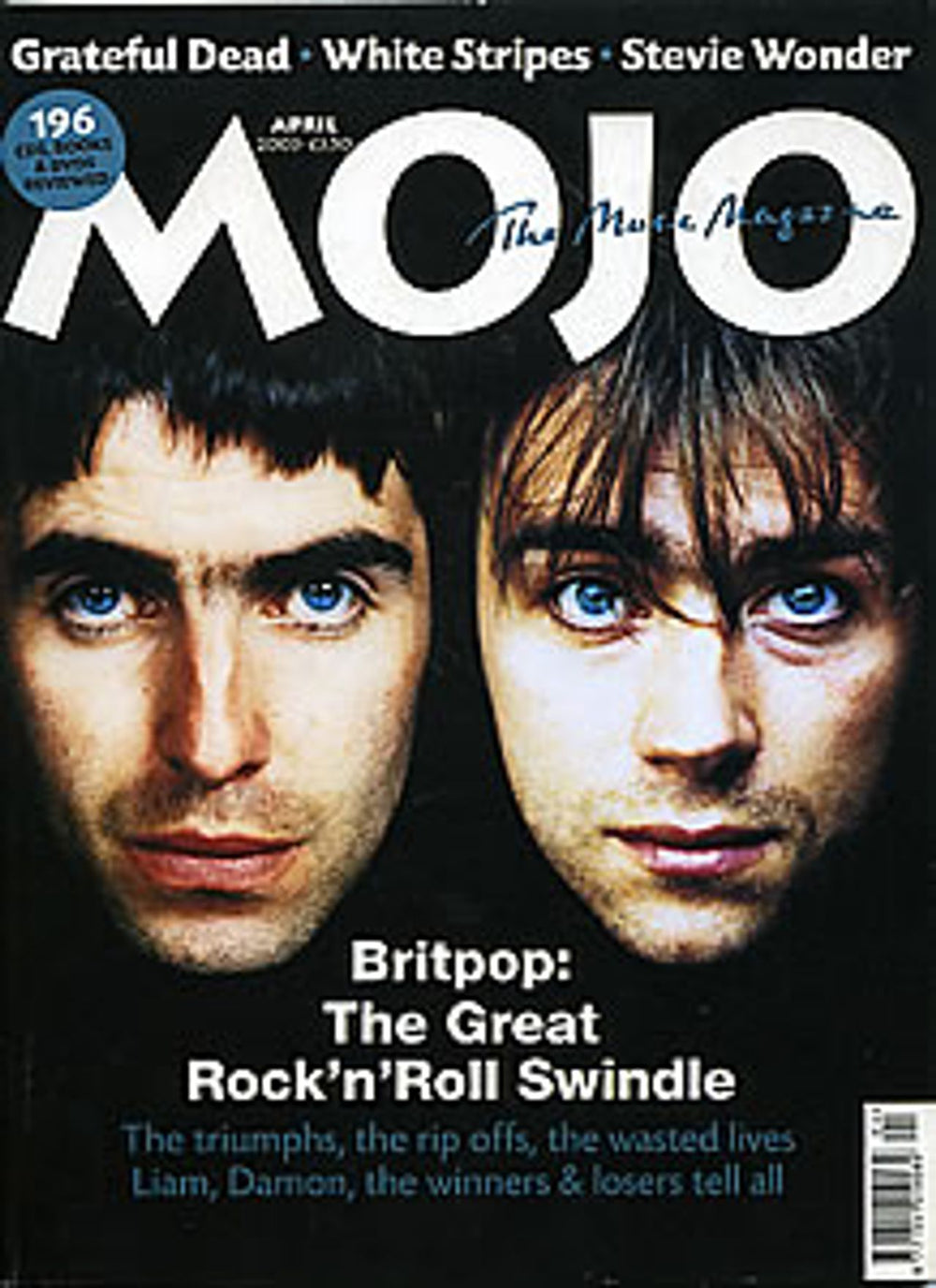 Oasis Mojo UK magazine APRIL 2003