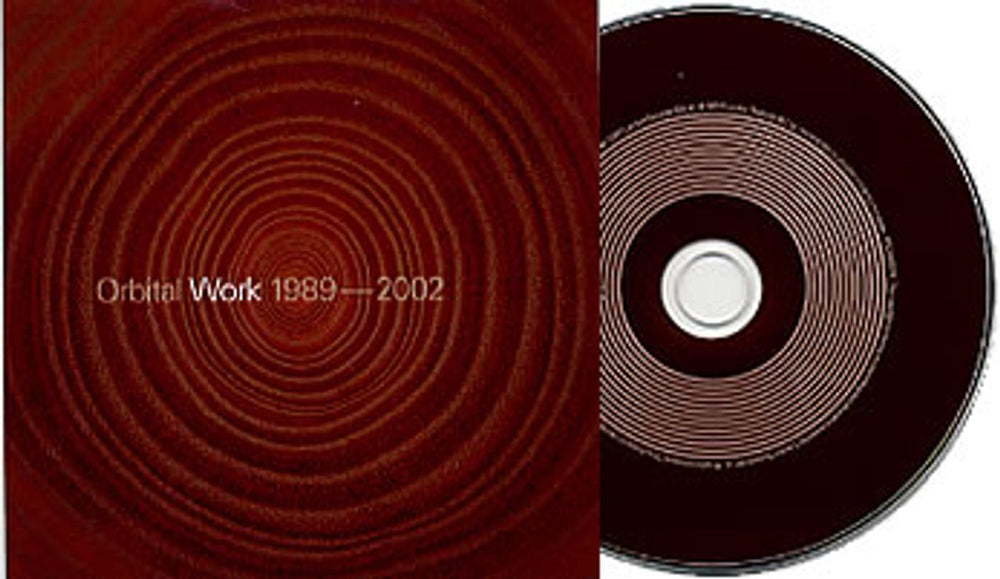 Orbital Work 1989-2002 German Promo CD album (CDLP) PROP05270