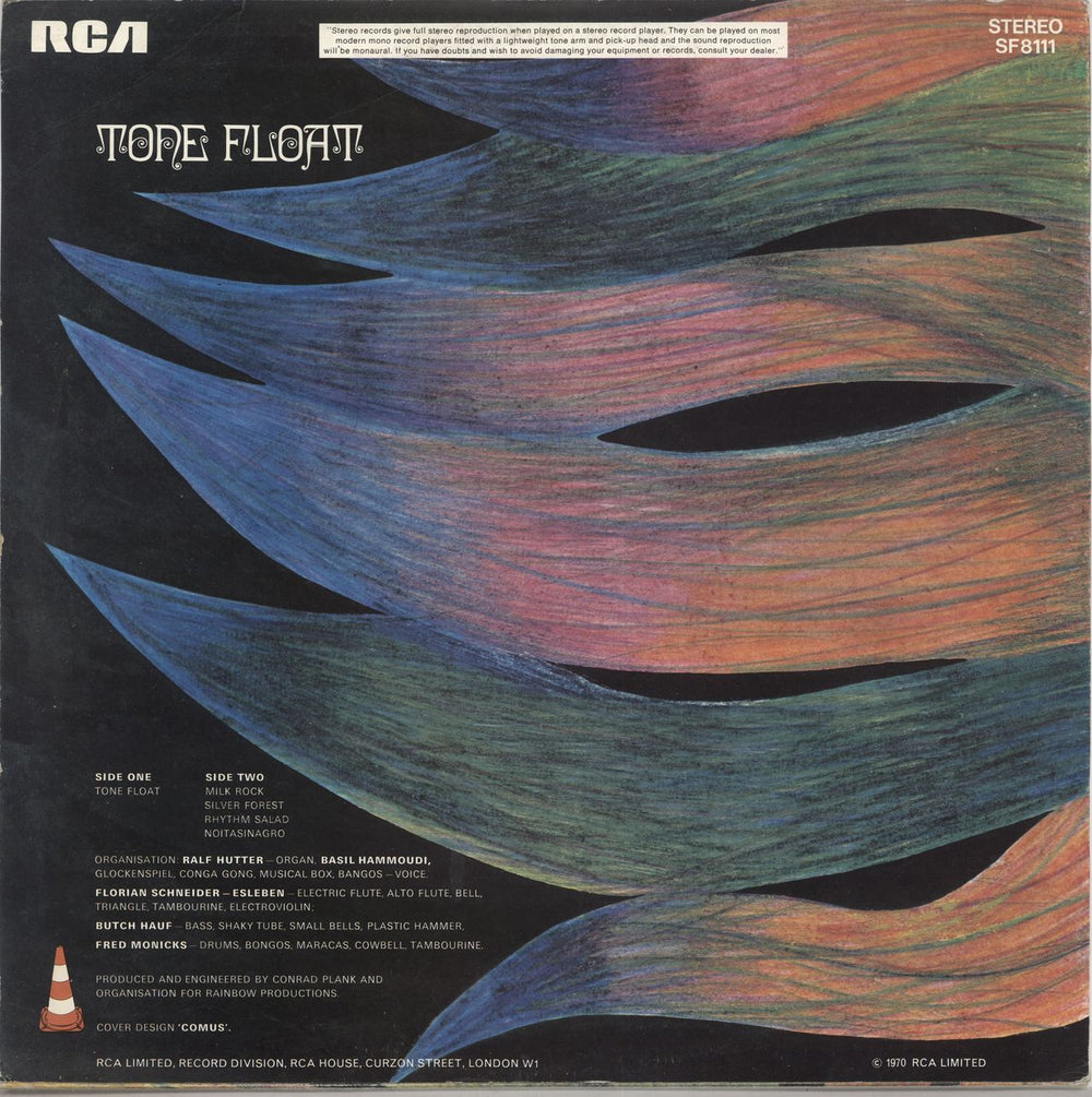 Organisation Tone Float - G/VG UK vinyl LP album (LP record)