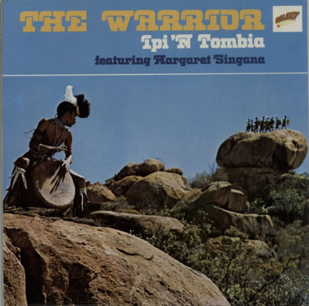Original Cast Recording The Warrior - Laminated Gatefold UK vinyl LP album (LP record) GAL6000