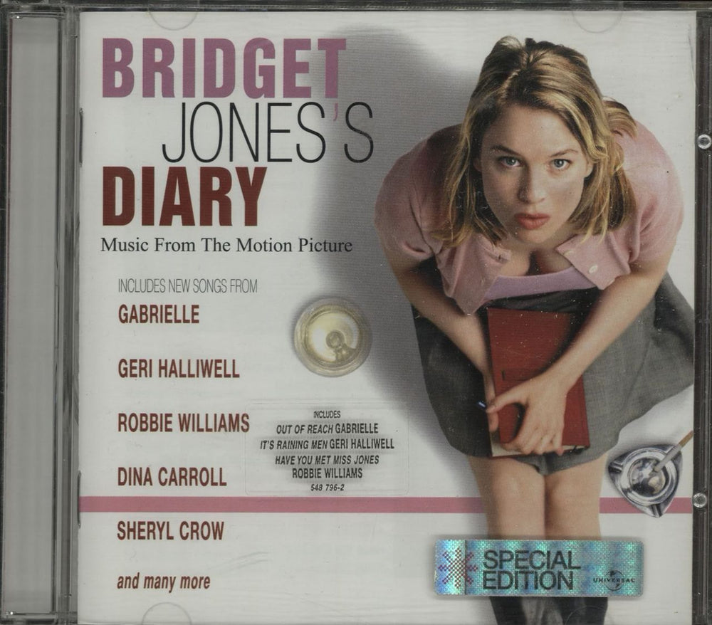 Original Soundtrack Bridget Jones's Diary UK CD album (CDLP) 548796-2