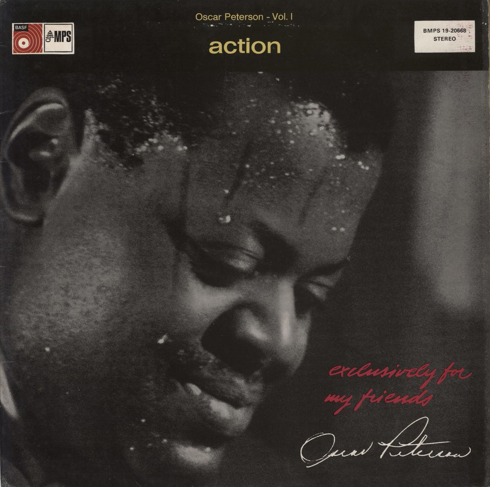 Oscar Peterson Action UK vinyl LP album (LP record) BMPS19-20668