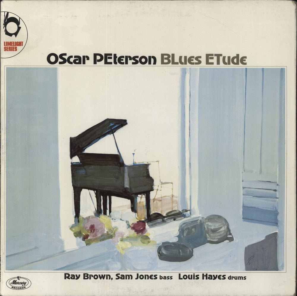 Oscar Peterson Blues Etude UK vinyl LP album (LP record) SLML4024