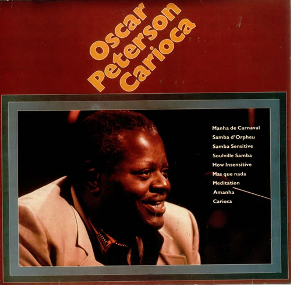 Oscar Peterson Carioca German vinyl LP album (LP record) B/90110