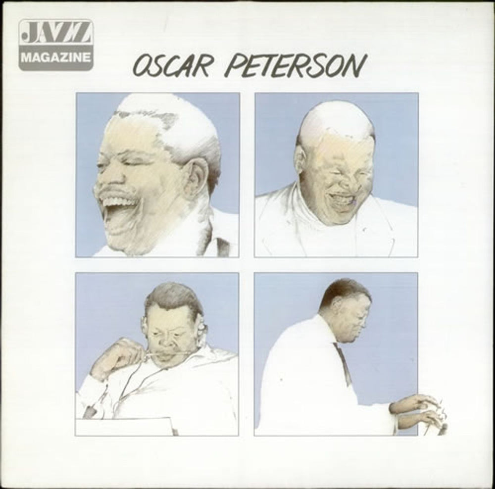 Oscar Peterson Jazz Magazine German vinyl LP album (LP record) 0040.198