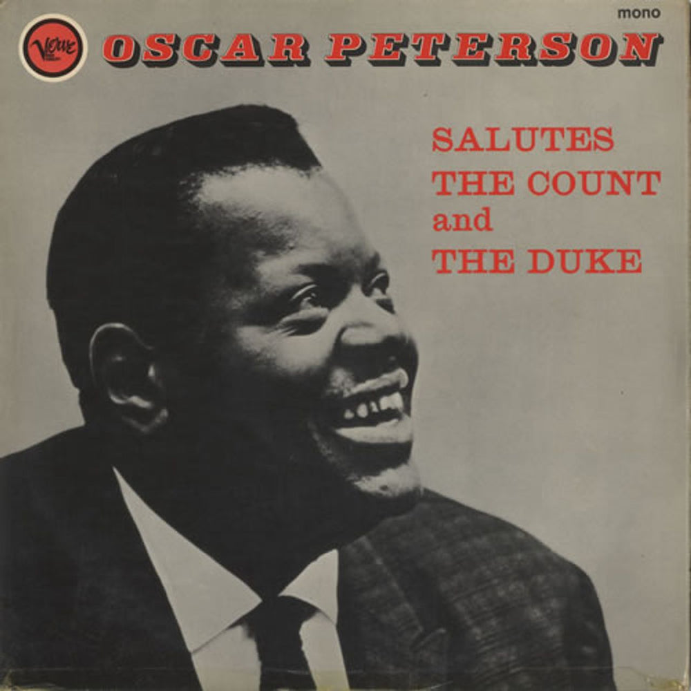 Oscar Peterson Salutes The Count And The Duke UK vinyl LP album (LP record) VLP9133