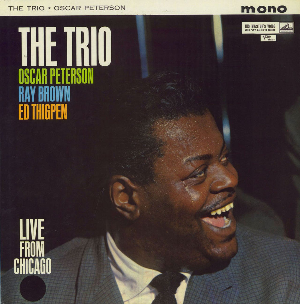 Oscar Peterson The Trio - 1st UK vinyl LP album (LP record) CLP1578