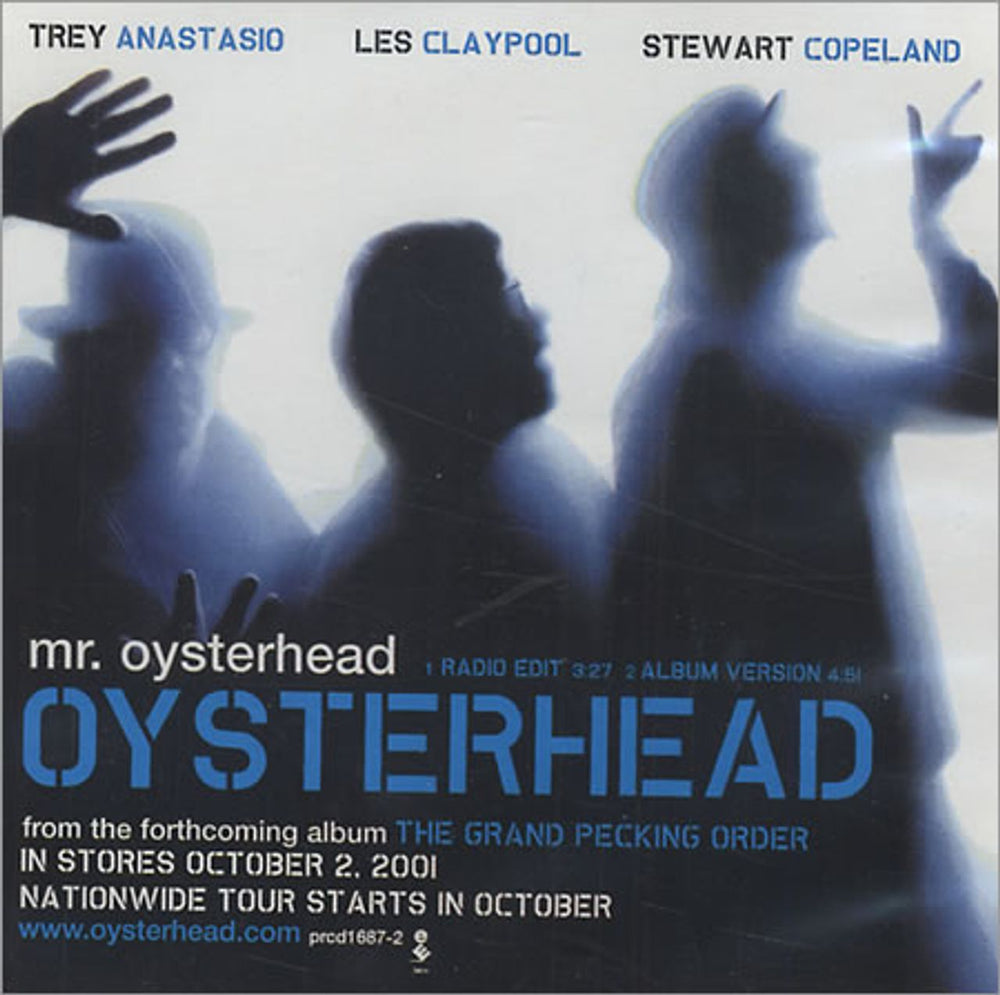 Oysterhead Mr Oysterhead US Promo CD single (CD5 / 5") PRCD1687-2
