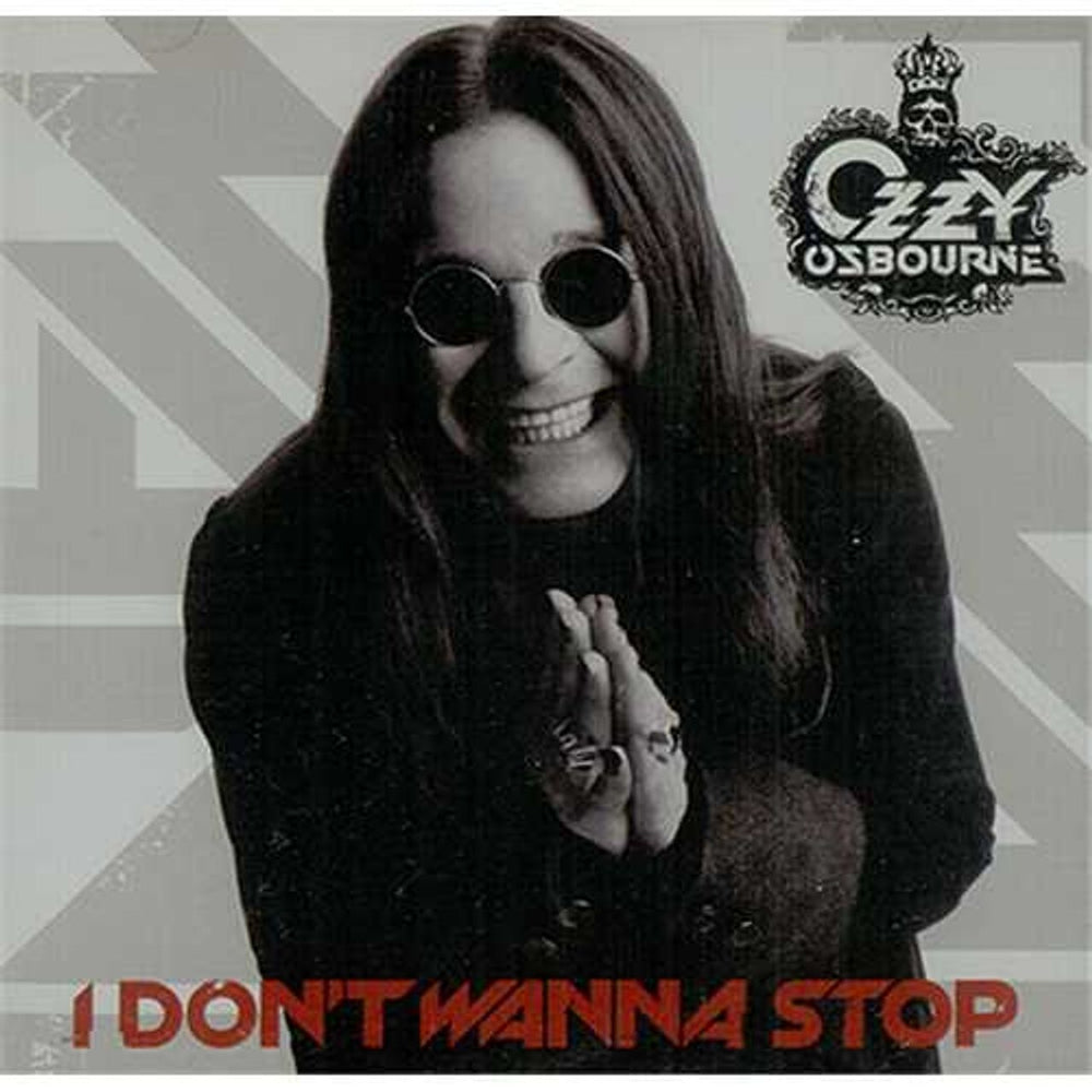 Ozzy Osbourne I Don't Wanna Stop US Promo CD single (CD5 / 5") 88697098082