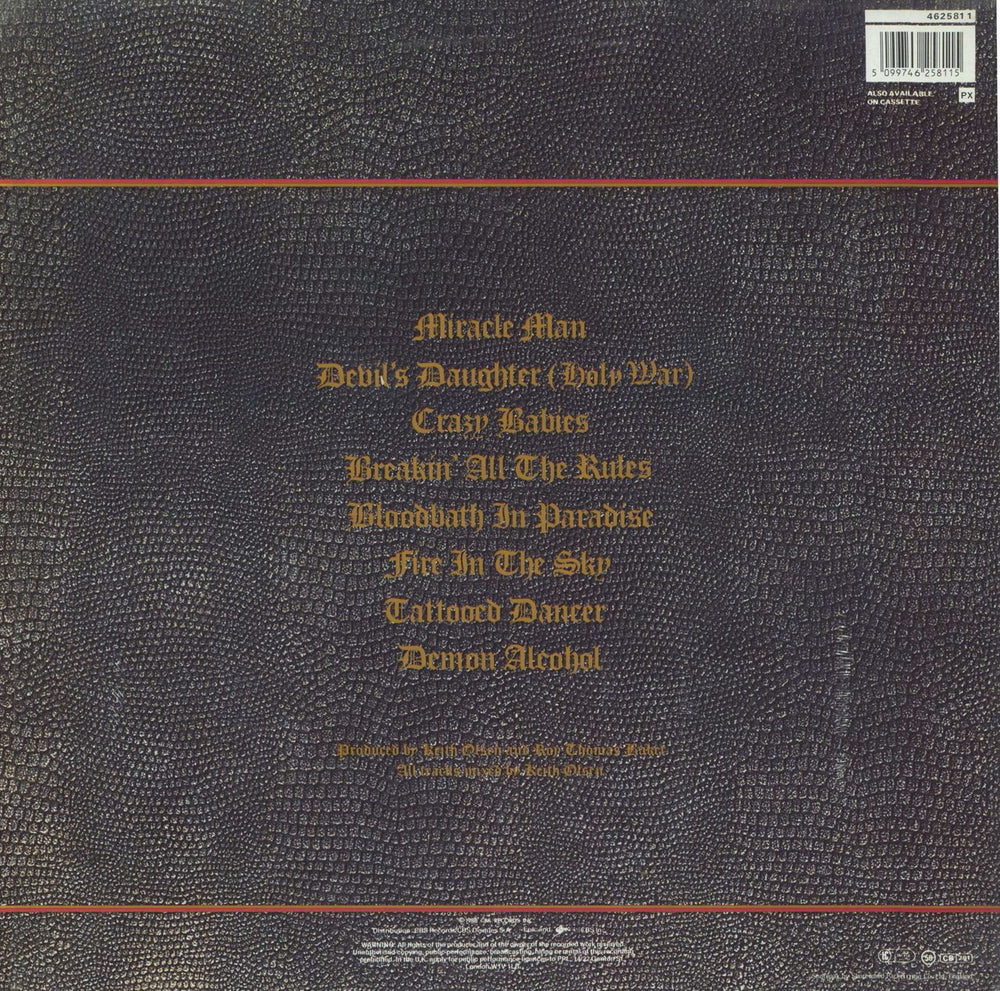 Ozzy Osbourne No Rest For The Wicked - In Shrink UK vinyl LP album (LP record) 5099746258115