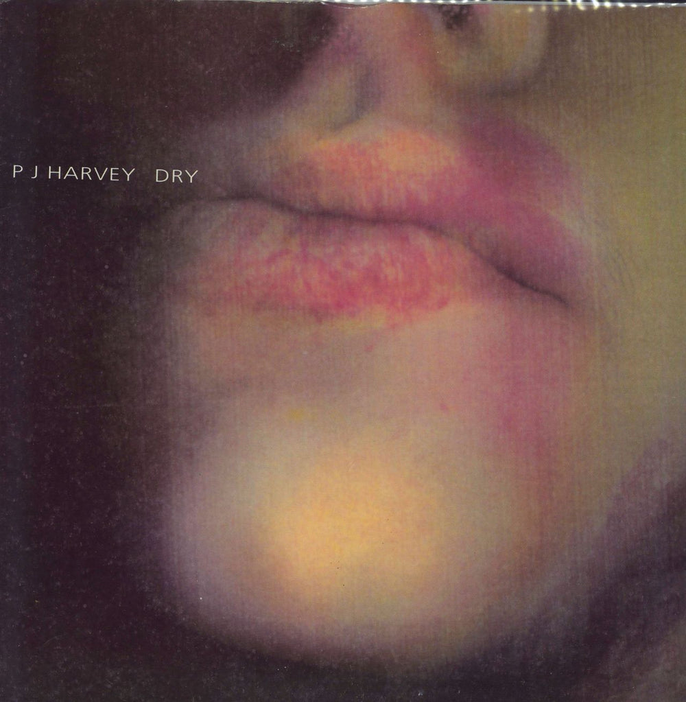 P.J. Harvey Dry - VG UK vinyl LP album (LP record) PURE10