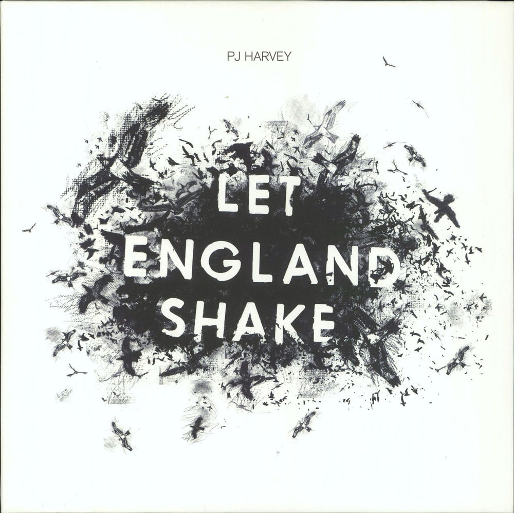 P.J. Harvey Let England Shake - EX UK vinyl LP album (LP record) 2758997