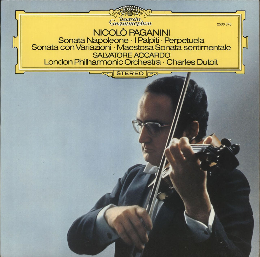 Paganini Konzertstücke German vinyl LP album (LP record) 2536376