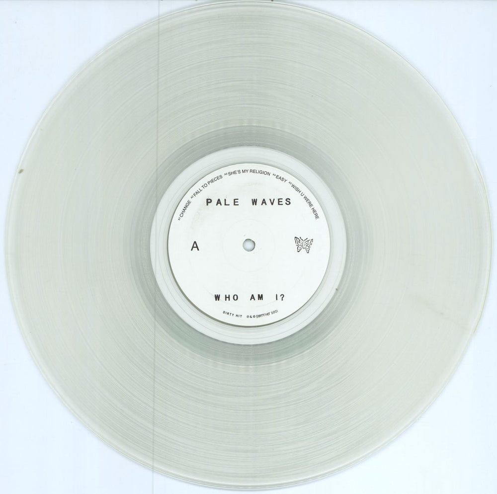 Pale Waves Who Am I? - Clear Vinyl UK vinyl LP album (LP record) QZLLPWH779765