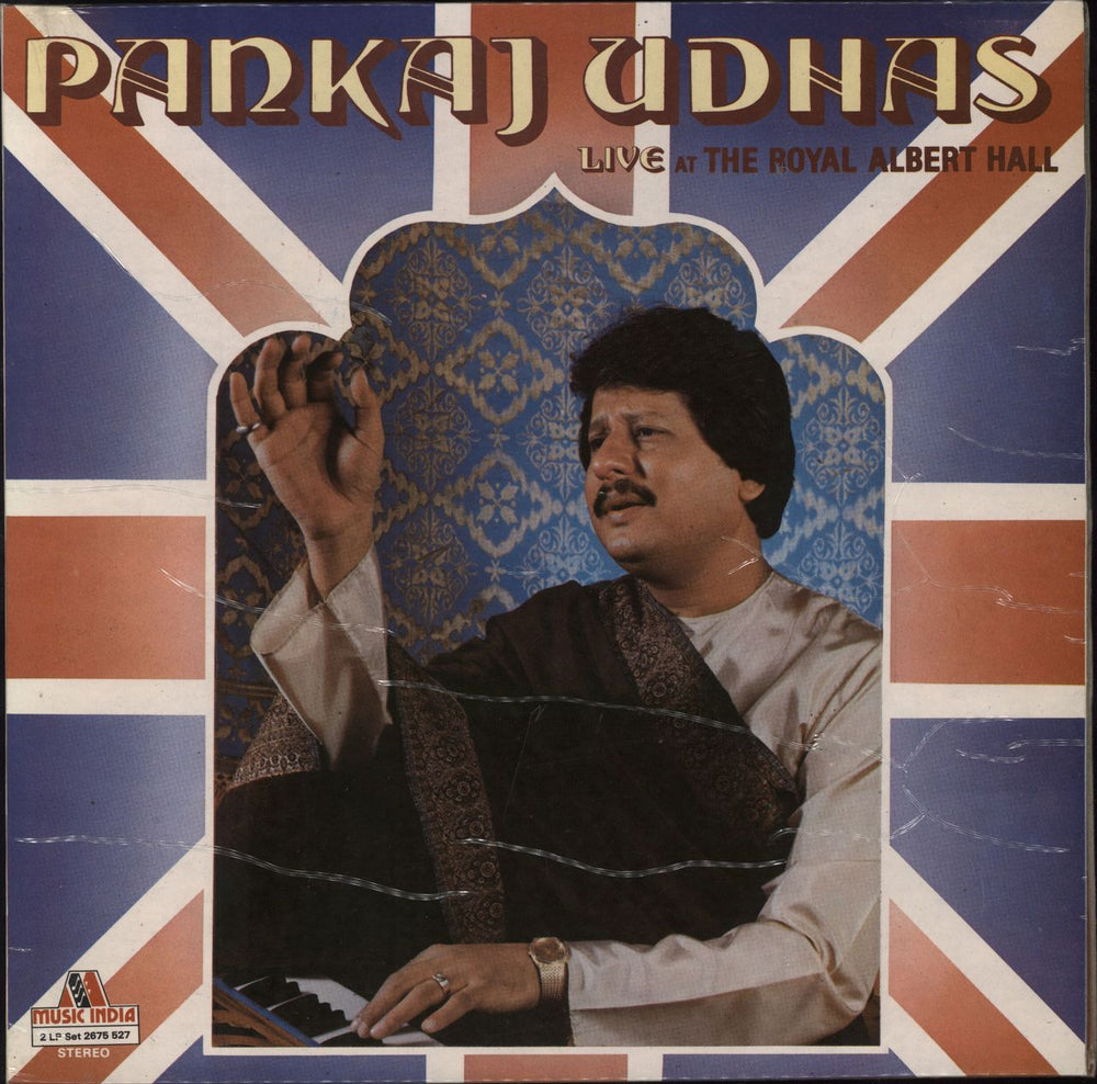 Pankaj Udhas Live At The Royal Albert Hall Indian 2-LP vinyl record set (Double LP Album) 2675527