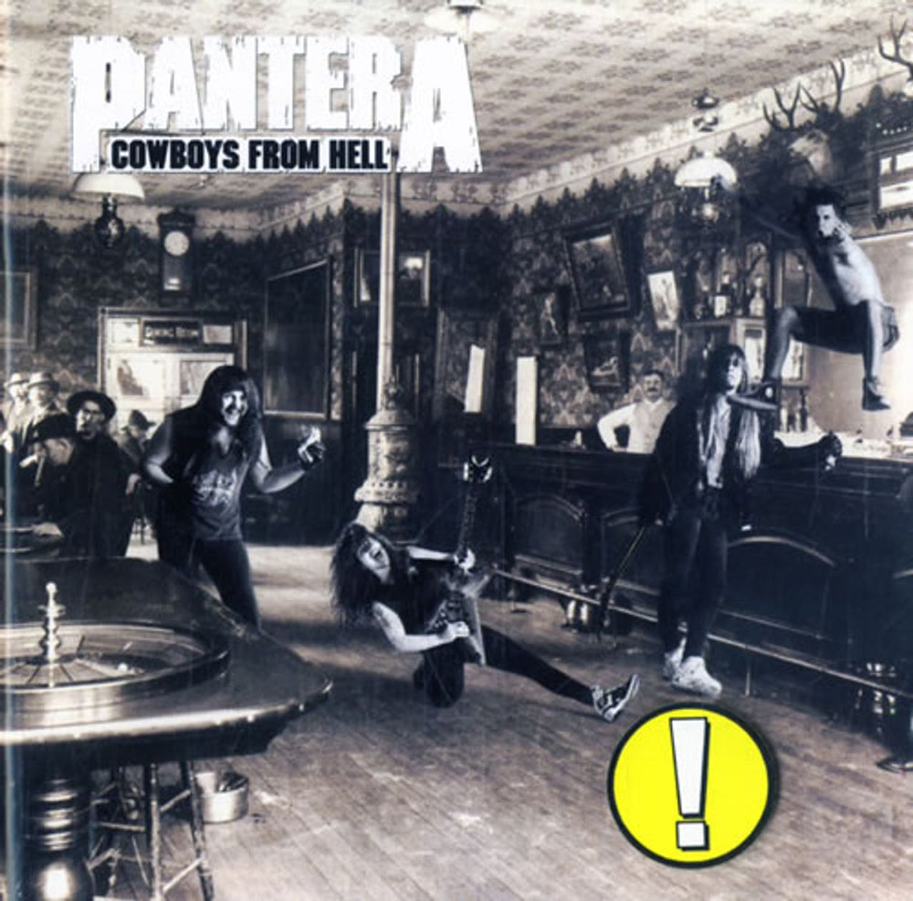 Pantera Cowboys From Hell UK CD album (CDLP) 7567-91372-2