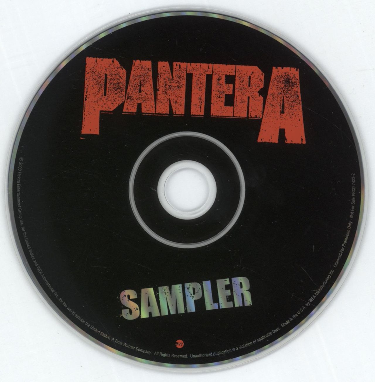 Pantera Sampler US Promo CD single (CD5 / 5\") PANC5SA153629