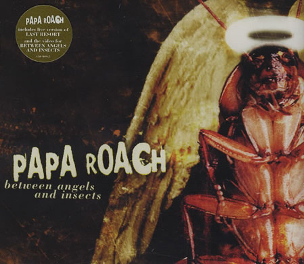 Papa Roach Between Angels & Insects UK CD single (CD5 / 5") 450909-2