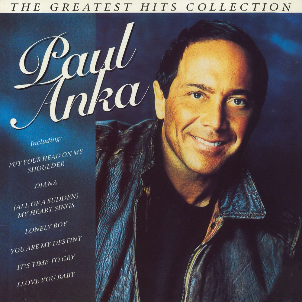 Paul Anka The Greatest Hits Collection UK Promo vinyl LP album (LP record) STAR2630