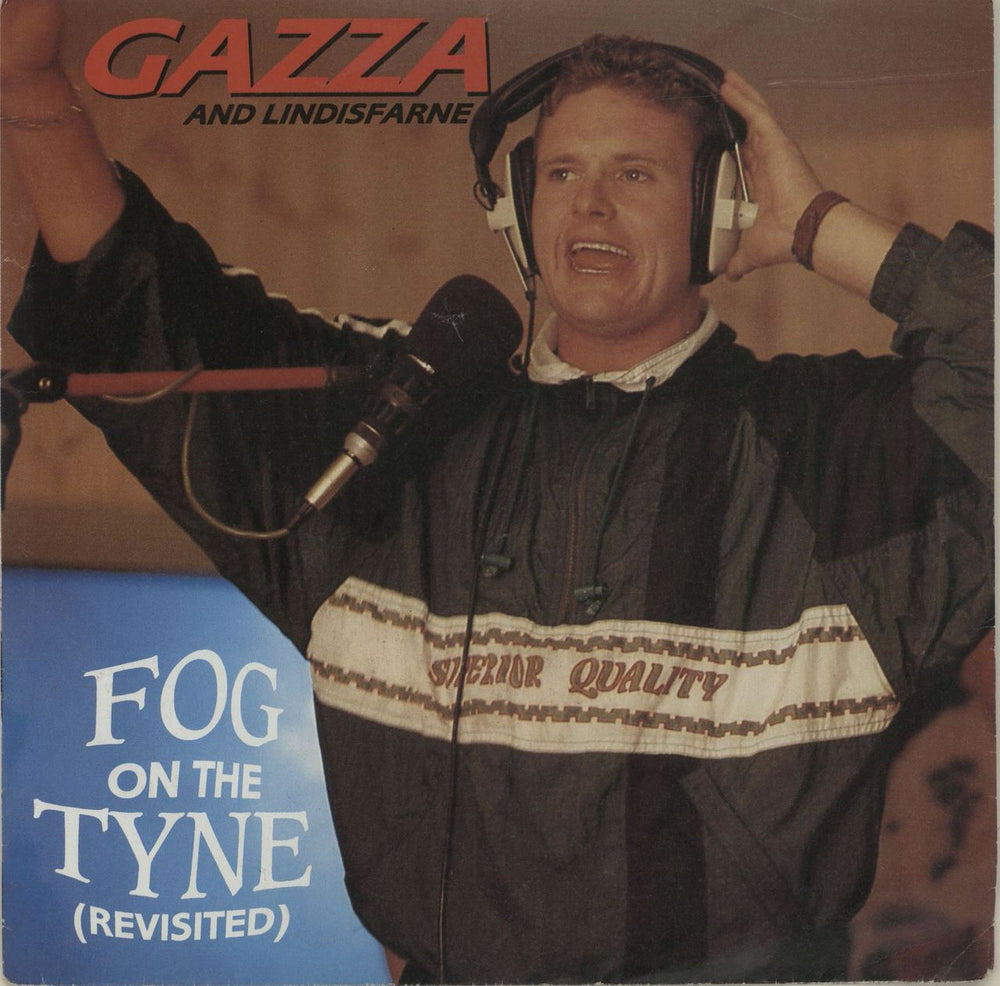 Paul Gascoigne Fog On The Tyne (Revisited) UK 7" vinyl single (7 inch record / 45) ZB44083