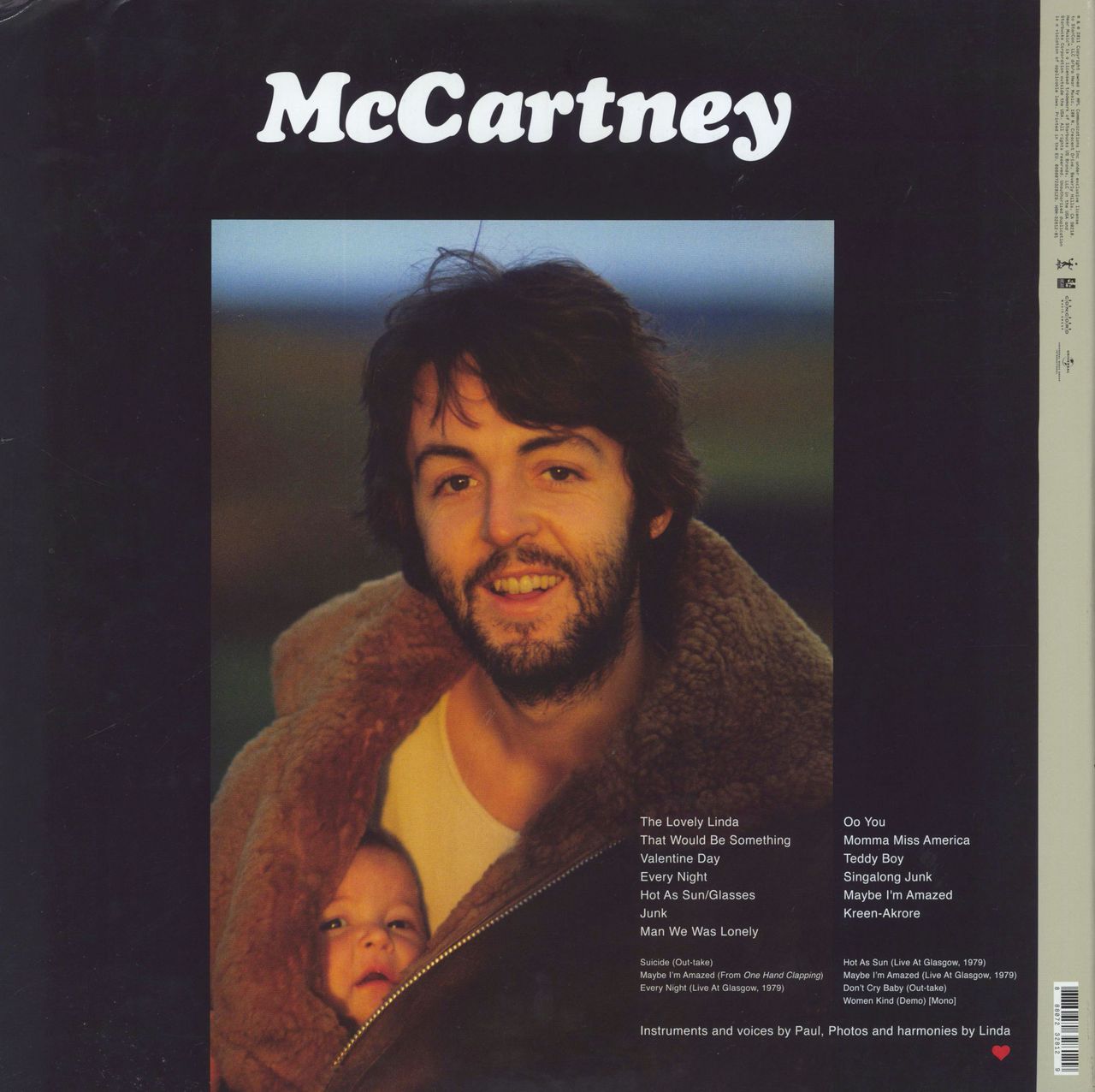 Paul McCartney and Wings McCartney - Remastered - EX UK 2-LP vinyl