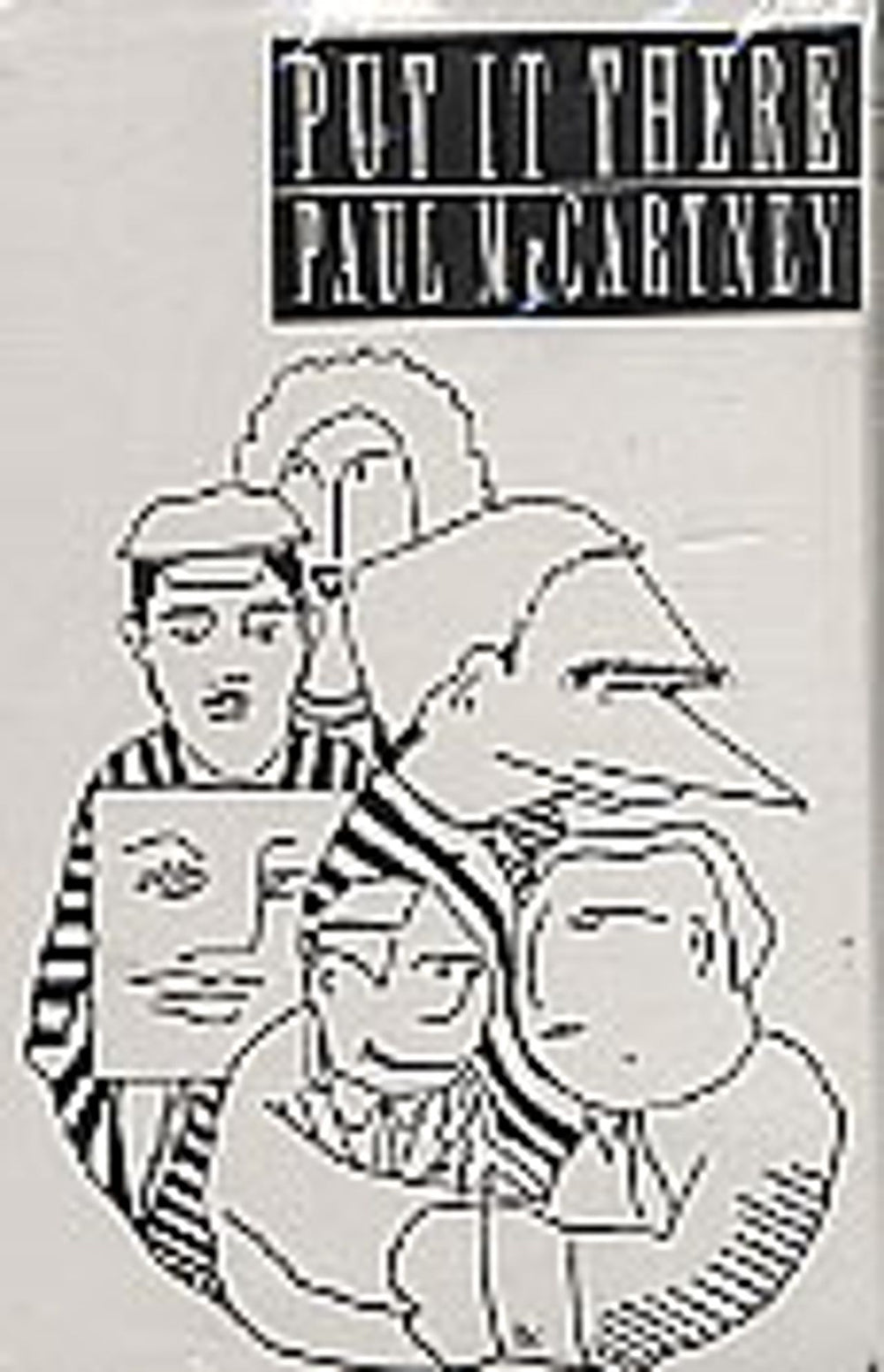 Paul McCartney and Wings Put It There US cassette single 4JM-44570